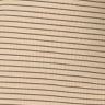 Milano Dress Beige Stripe 1 Model 2