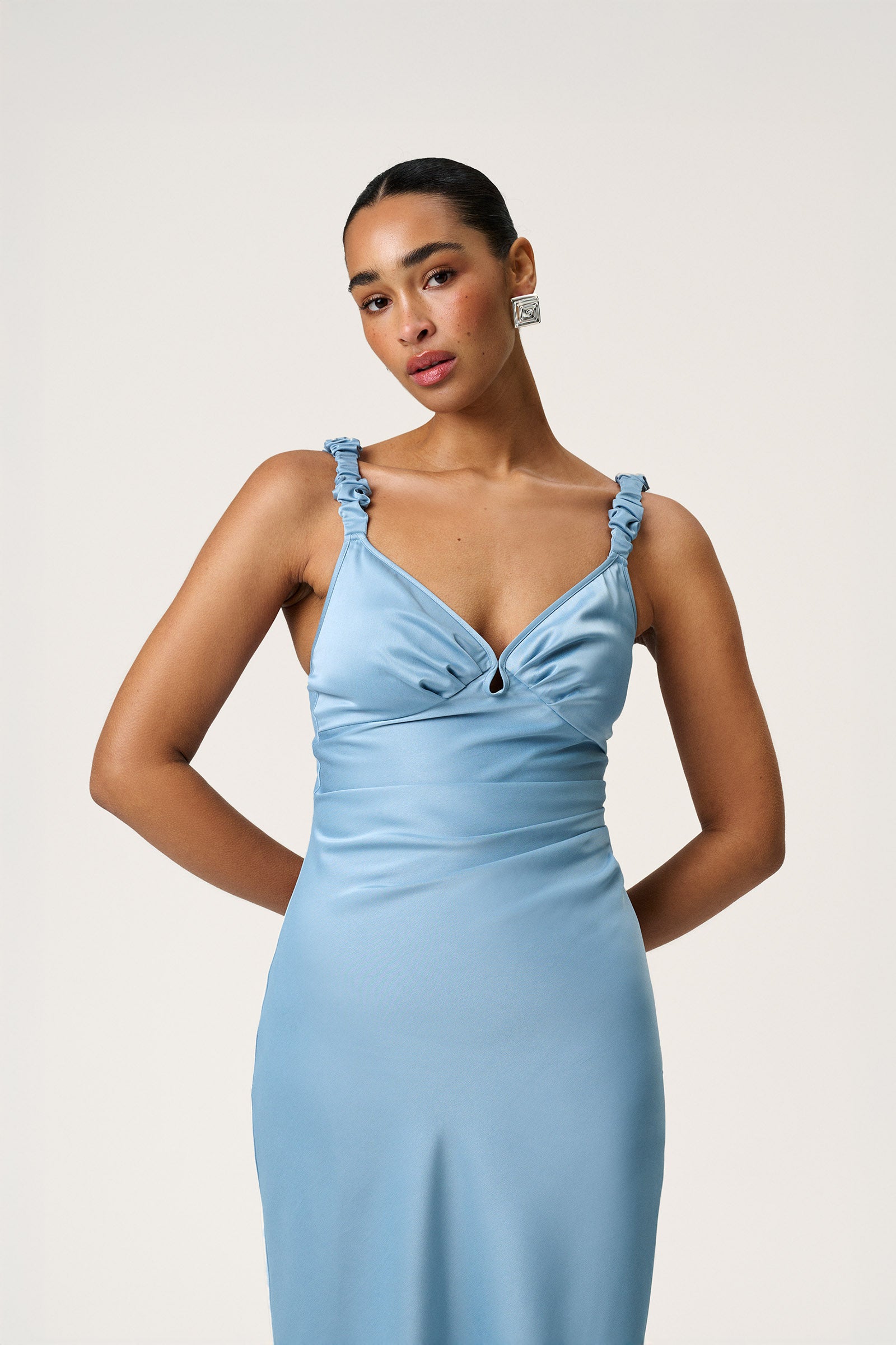 Nîmes Slip Dress image