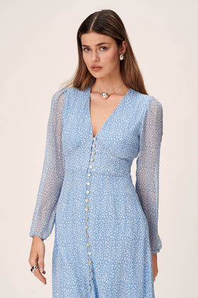Paris dress in blue – Shop summer dress – adoore.se